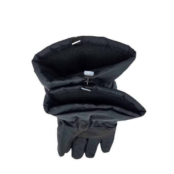 ISOTONER Women's Waterproof Winter Gloves Fleece Lining Black Small Medium New - Picture 6 of 7
